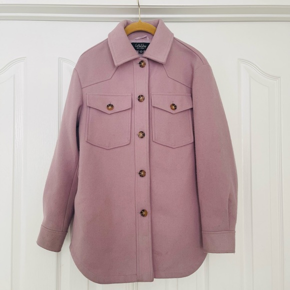 CoffeeShop Women's Purple Pink Jacket - Picture 2 of 9